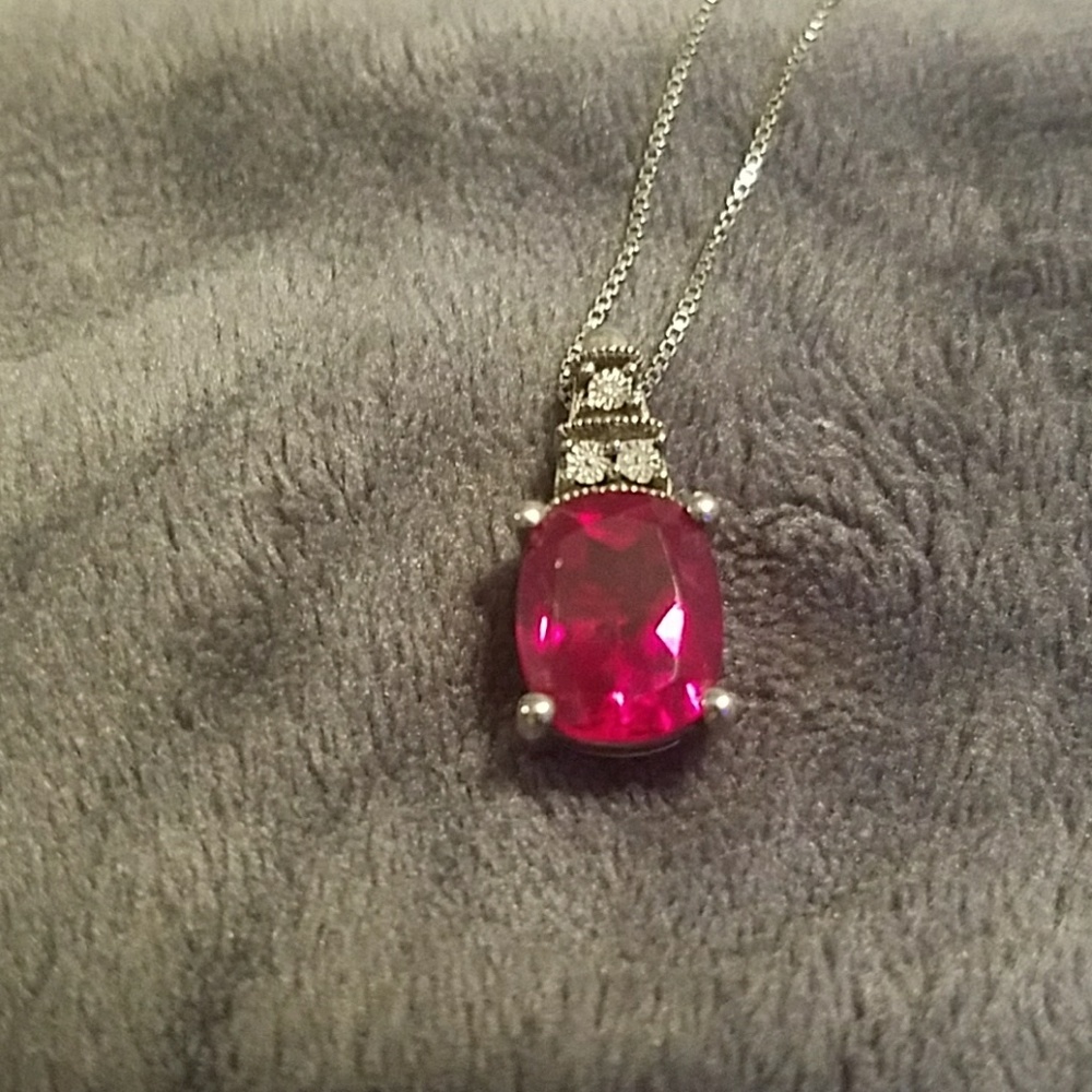 Ruby & Diamond set - Picture 3 of 4